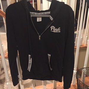Victoria’s Secret pink black hoodie